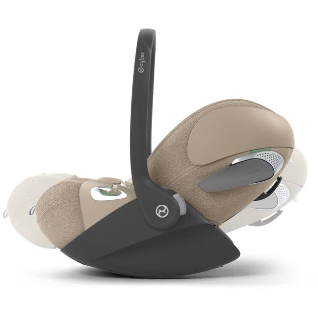 Cybex Priam Travel Bundle-Set 4in1 inkl Cloud T Plus Cozy Beige / Chrome