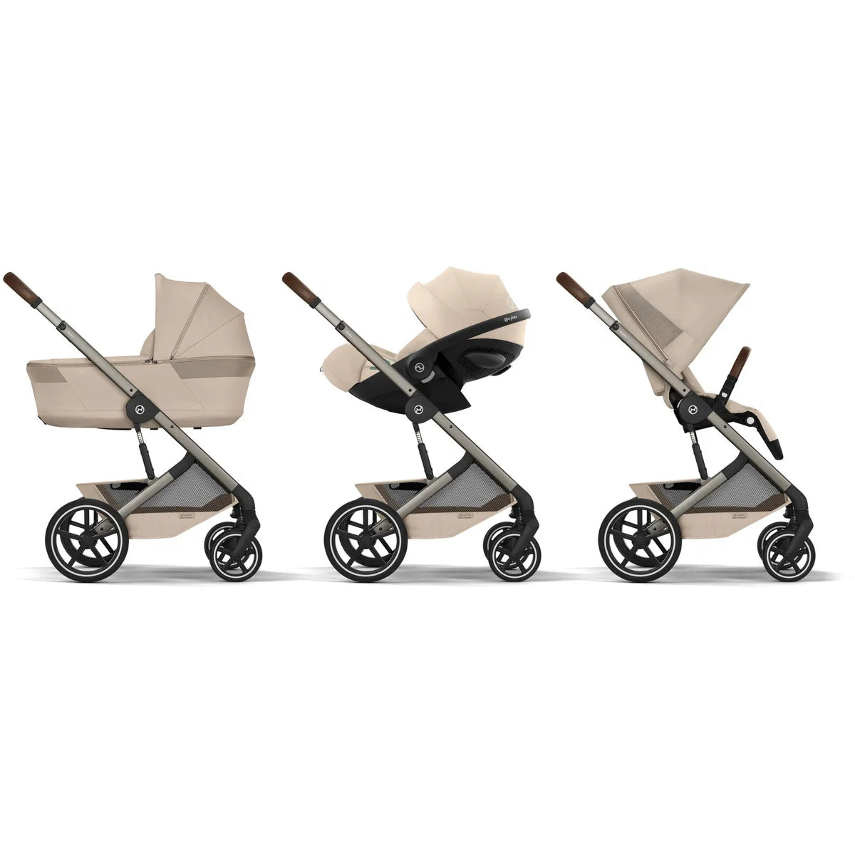 Cybex Balios S Lux Bundle-Set 4in1 almond beige