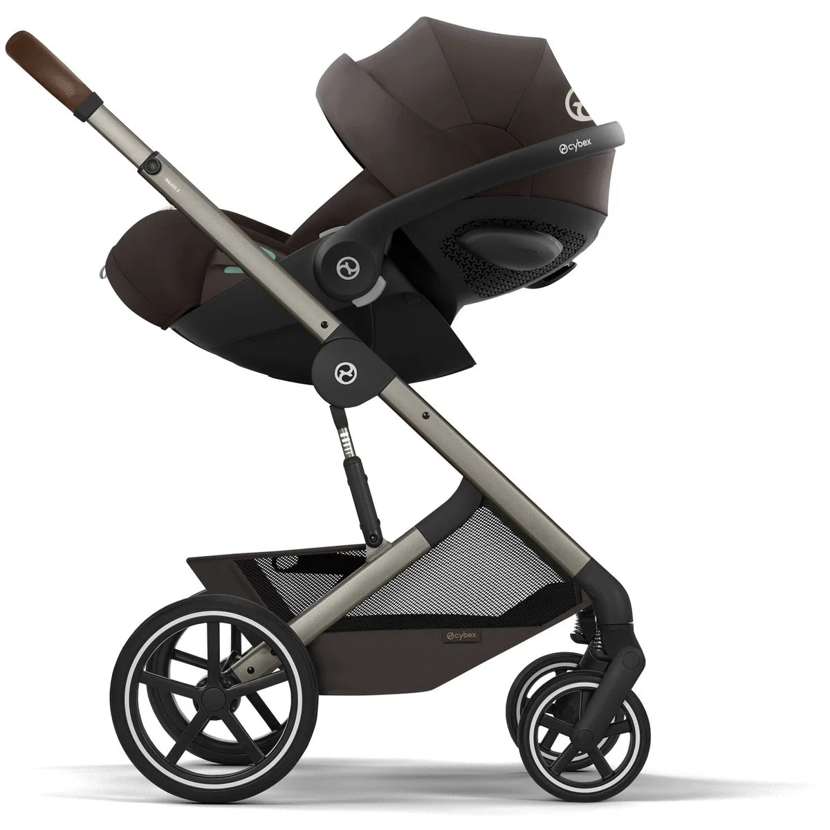 Cybex Balios S Lux Bundle-Set 4in1 chocolate brown