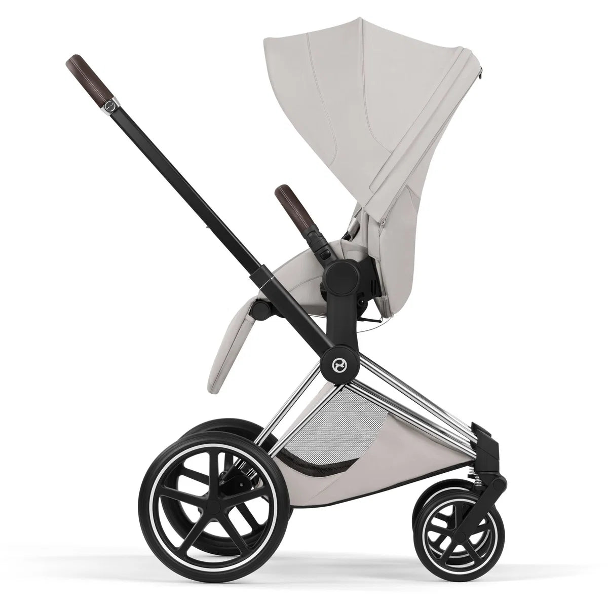 CYBEX Priam Style Chrome Bundle - Set 4in1 inkl. Cloud T & Base T City Grey