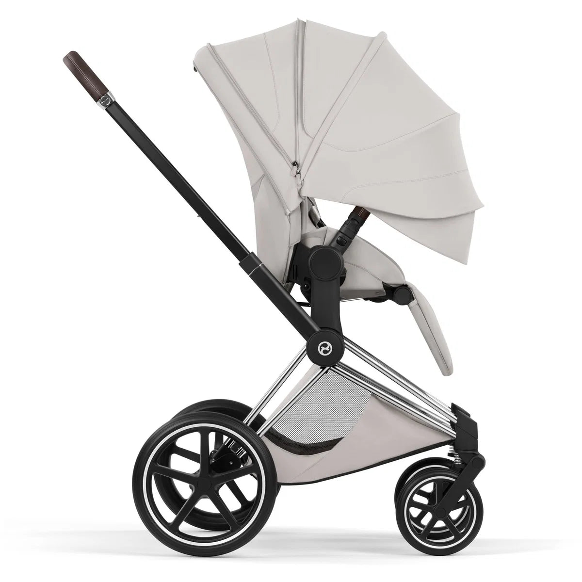 CYBEX Priam Style Chrome Bundle - Set 4in1 inkl. Cloud T & Base T City Grey