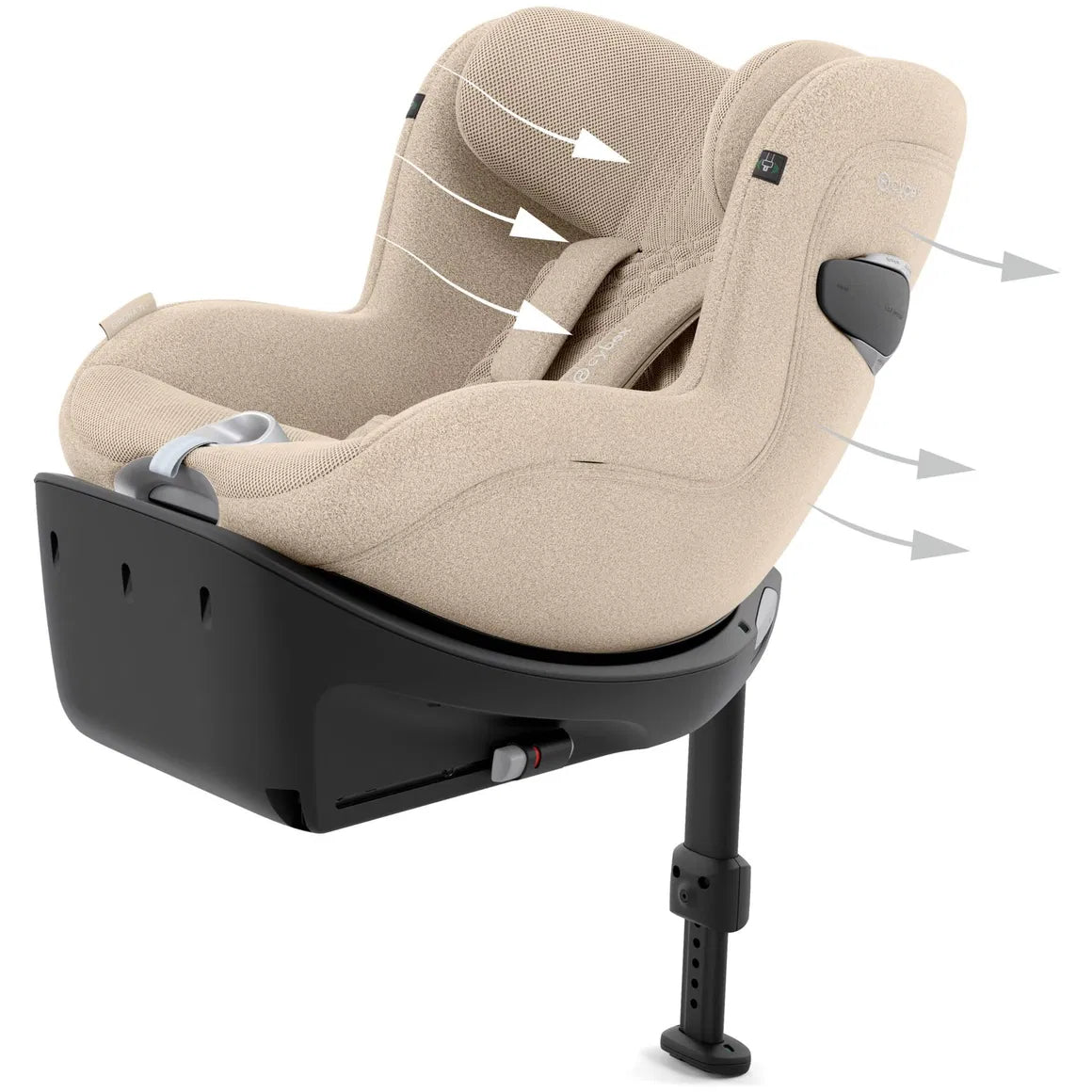 Cybex Sirona Ti iSize Plus Cozy Beige
