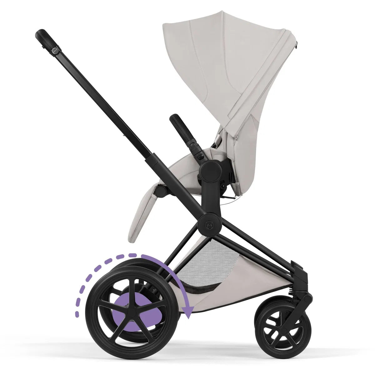 CYBEX E-Priam Style Matt Bundle - Set 4in1 inkl. Cloud T & Base T City Grey