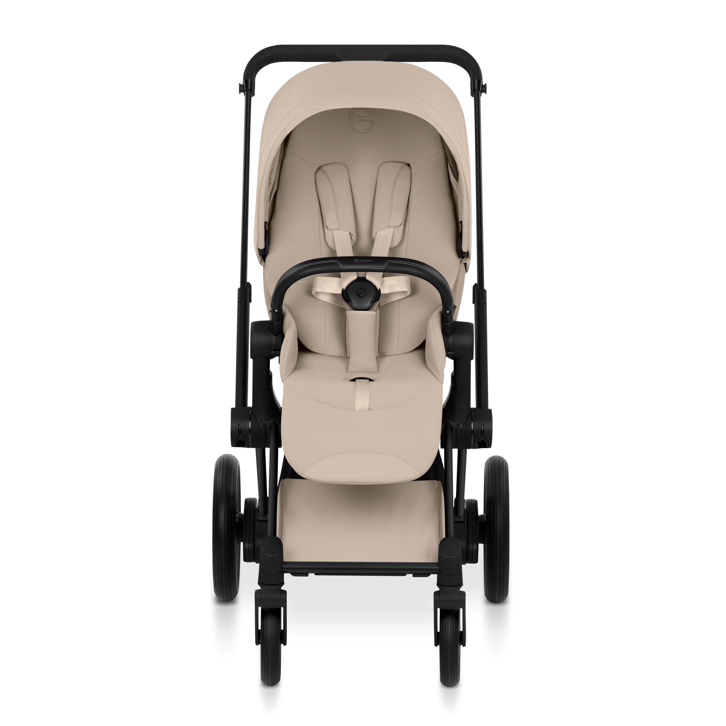 Cybex ePriam Comfort 2026 Matt Black 4in1 Bundle Cozy Beige
