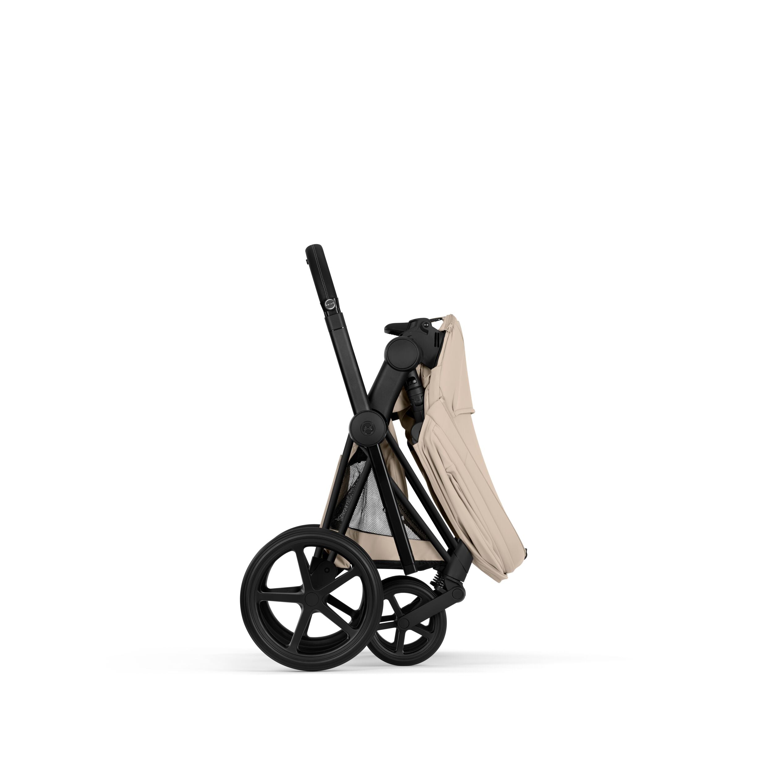 Cybex ePriam Comfort 2026 Matt Black 4in1 Bundle Cozy Beige