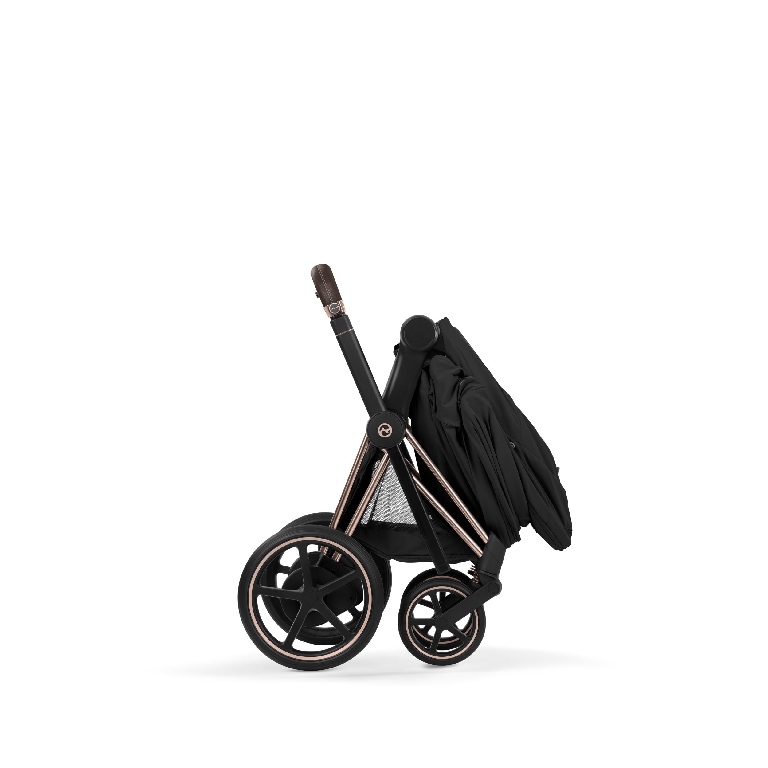 Cybex ePriam Comfort 2026 Rosegold 4in1 Bundle Sepia Black