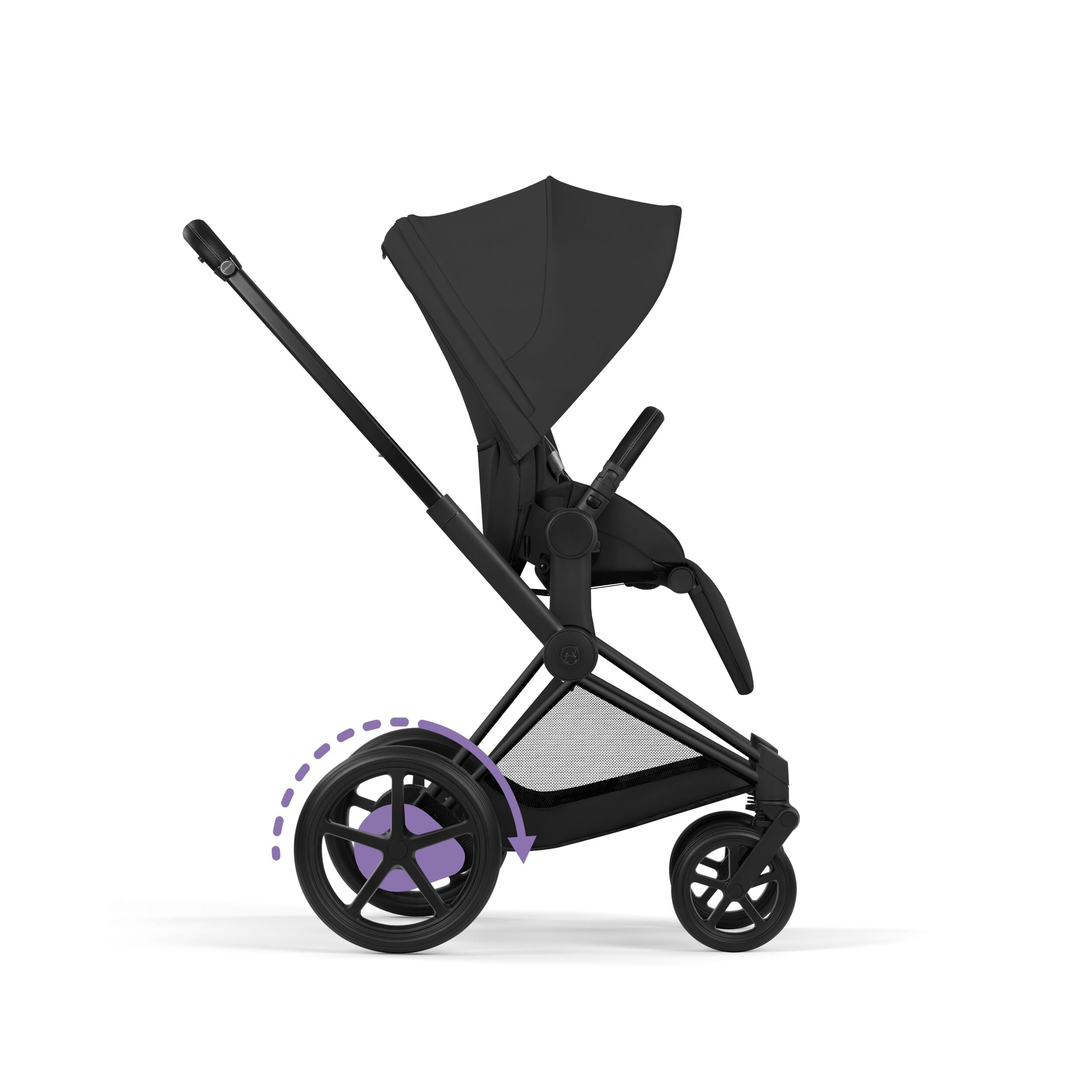 Cybex ePriam Comfort 2026 Matt Black 4in1 Bundle Sepia Black