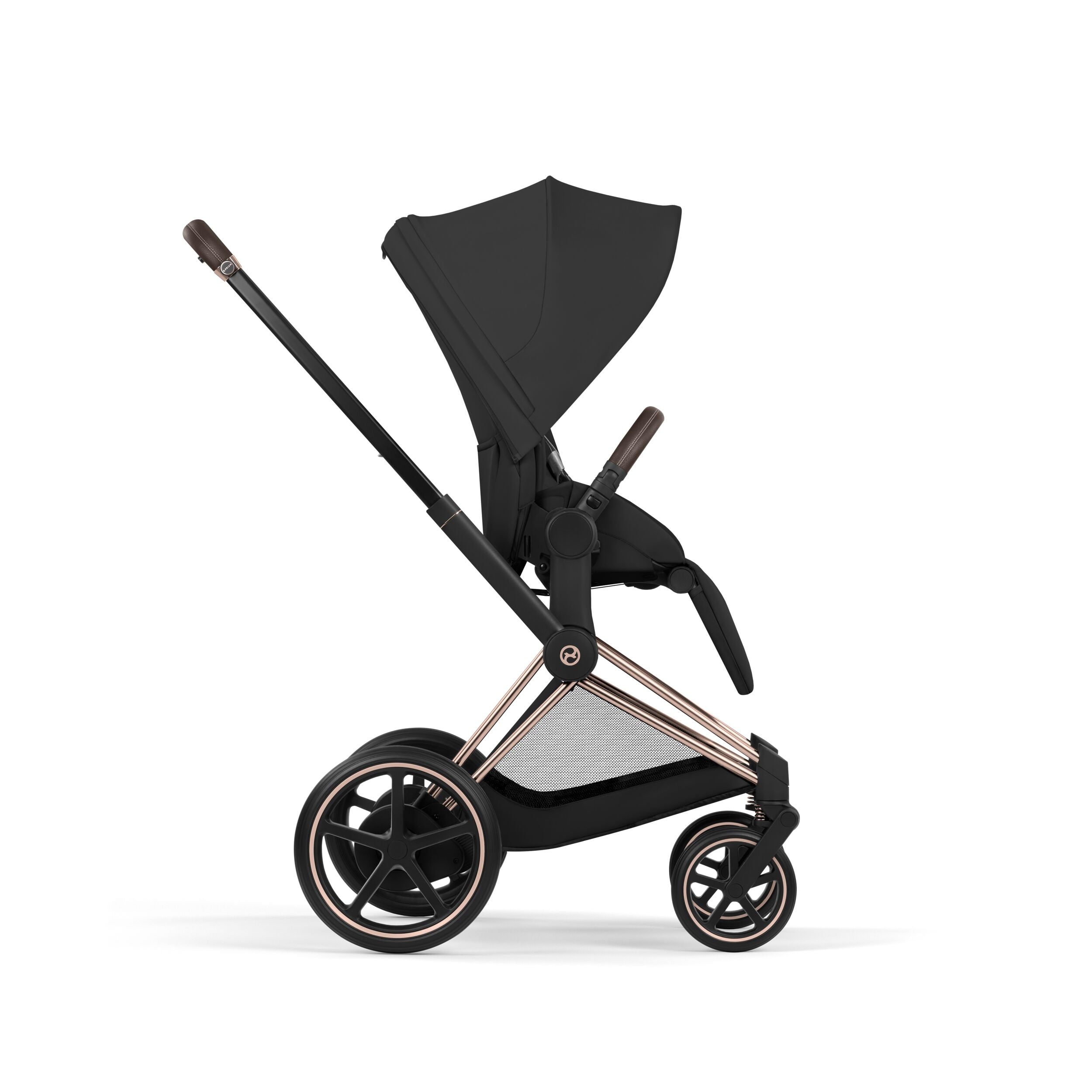 Cybex ePriam Comfort 2026 Rosegold 4in1 Bundle Sepia Black