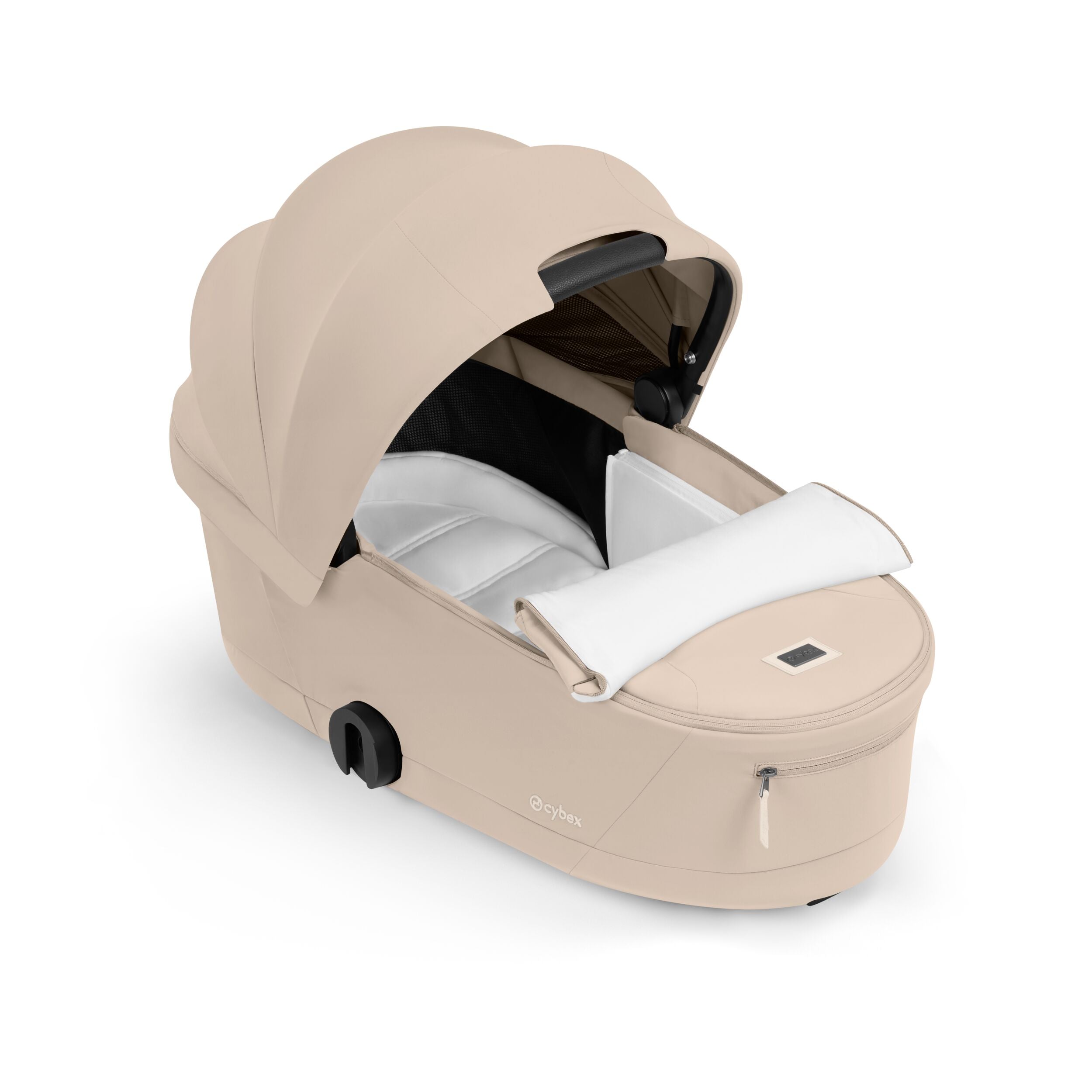 Cybex ePriam Comfort 2026 Matt Black 4in1 Bundle Cozy Beige