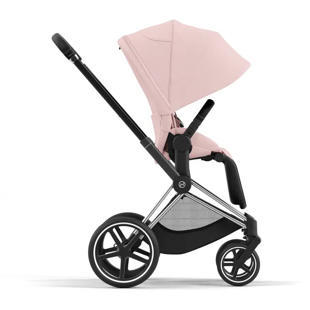 Cybex Priam Travel Bundle-Set 4in1 inkl Cloud T Plus Peach Pink / Chrome