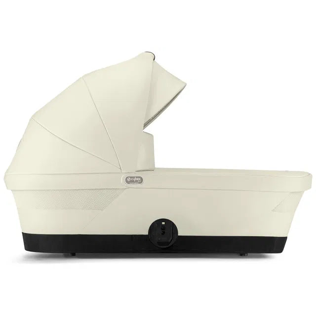 CYBEX Gazelle S Zwillingskinderwagen Bundle-Set 4in1 Seashell Beige