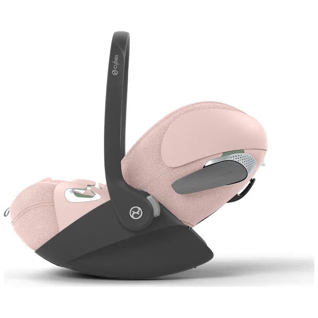 Cybex Chrome ePriam Travel Bundle-Set 4in1 inkl Cloud T Plus Chrome / Brown /Peach Pink