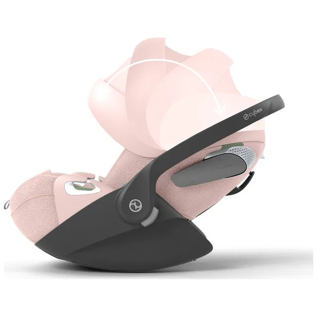 Cybex Chrome ePriam Travel Bundle-Set 4in1 inkl Cloud T Plus Chrome / Brown /Peach Pink