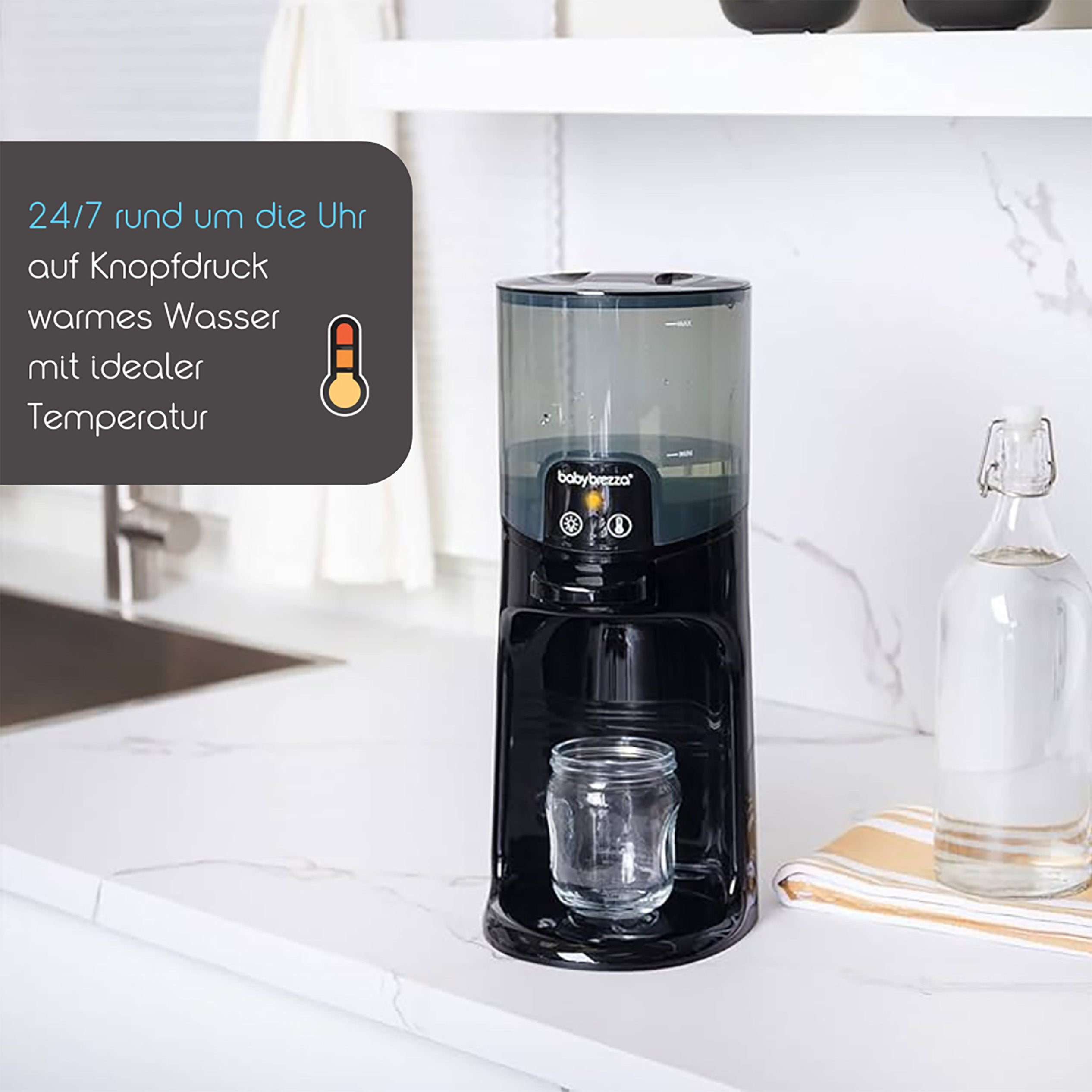 Babybrezza Instant Warmer Black