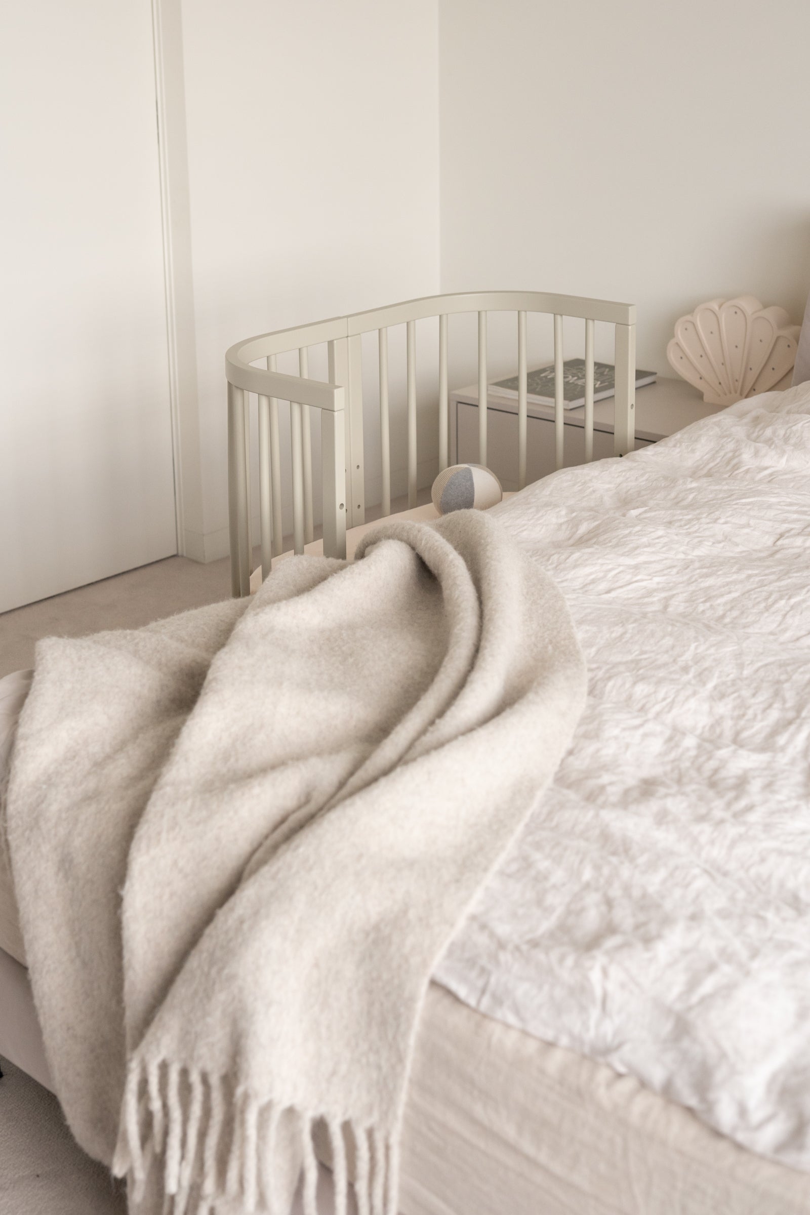 7in1 Babybett Quadi Olive – inkl. Matratze