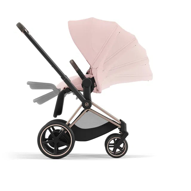 Cybex ePriam Travel Bundle-Set 4in1 inkl Cloud T Plus Rosegold / Peach Pink