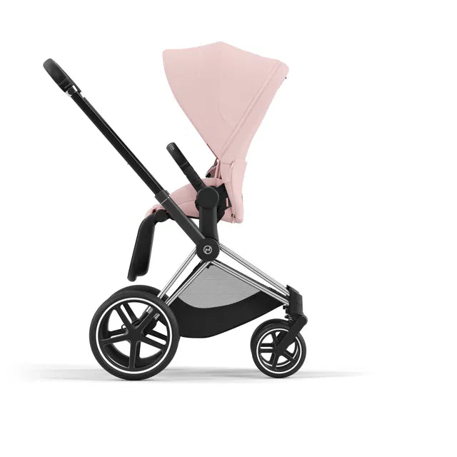 Cybex Priam Travel Bundle-Set 4in1 inkl Cloud T Plus Peach Pink / Chrome