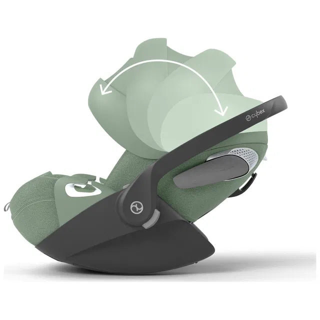 Cybex Priam Travel Bundle-Set 4in1 inkl Cloud T Plus Leaf Green / Chrome