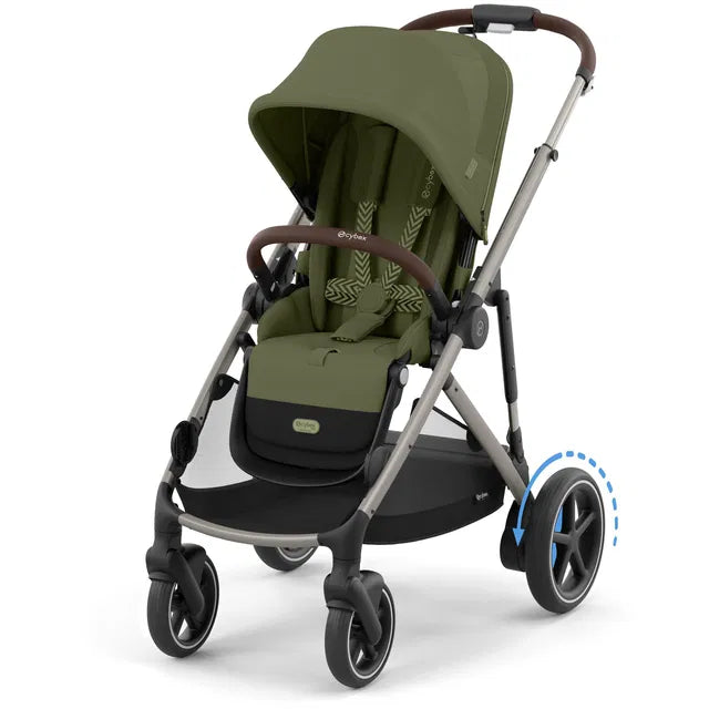 Cybex E-Gazelle Travel Bundle-Set Trio-Set Moss Green