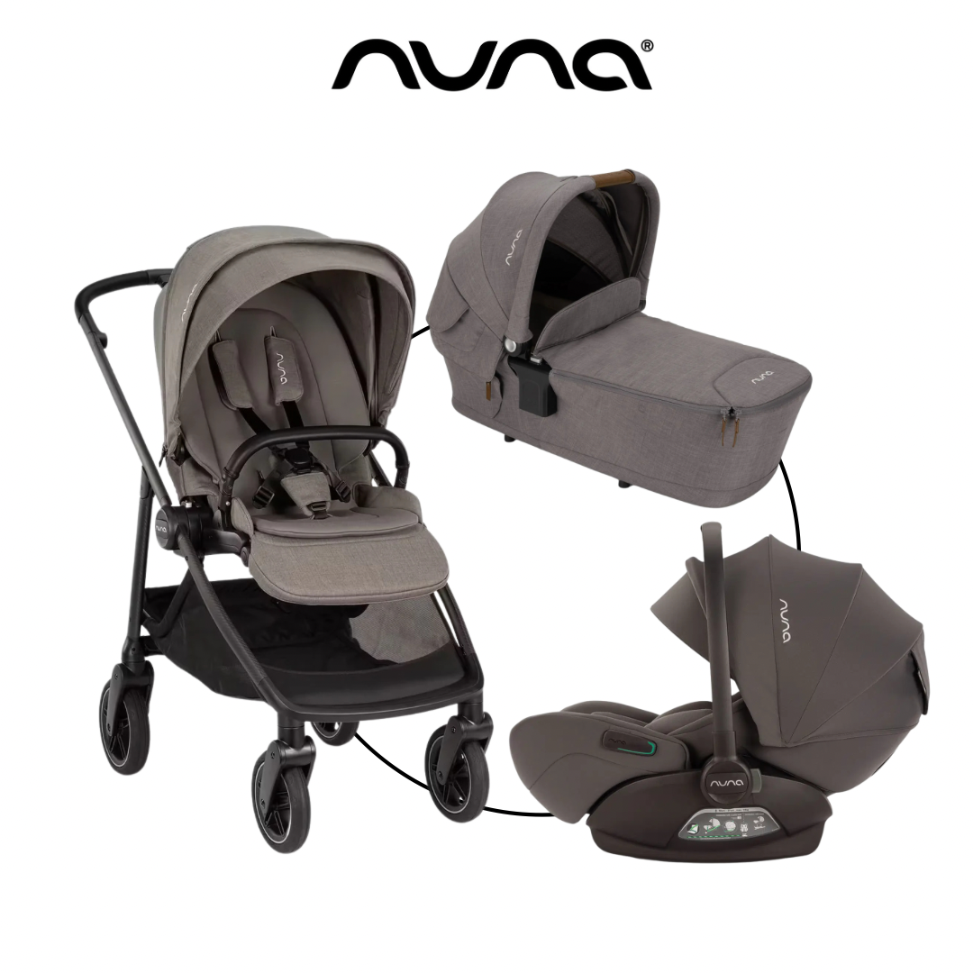 Nuna Swiv Bundle Set Granite 3in1 inkl Arra Flex