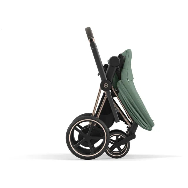 Cybex ePriam Travel Bundle-Set 4in1 inkl Cloud T Plus Rosegold / Leaf Green