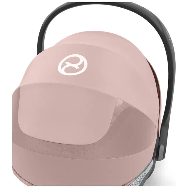 Cybex Priam Travel Bundle-Set 4in1 inkl Cloud T Plus Peach Pink / Chrome