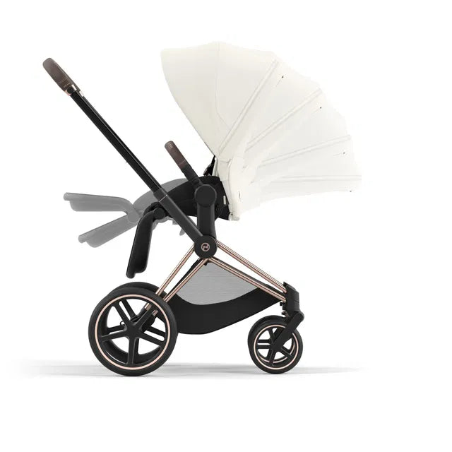 Cybex Priam Rosegold Travel Bundle-Set 4in1 inkl Cloud T Plus Off White