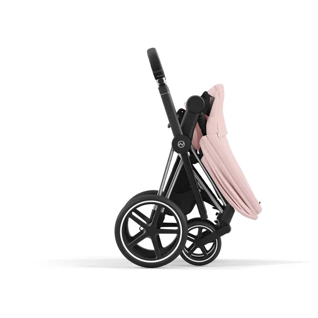Cybex Priam Travel Bundle-Set 4in1 inkl Cloud T Plus Peach Pink / Chrome