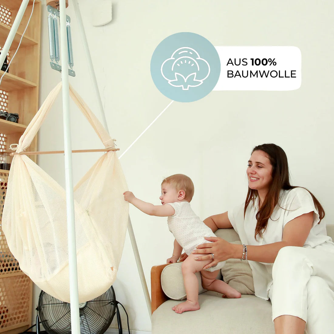 Federwiege inkl Motor - Set Sternentraum 2.0