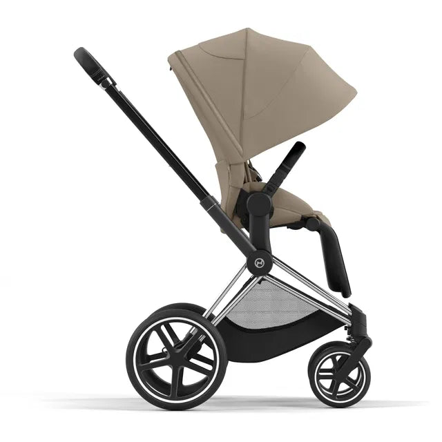 CYBEX Priam 4.0 Chrome Black Kinderwagen cozy beige beige