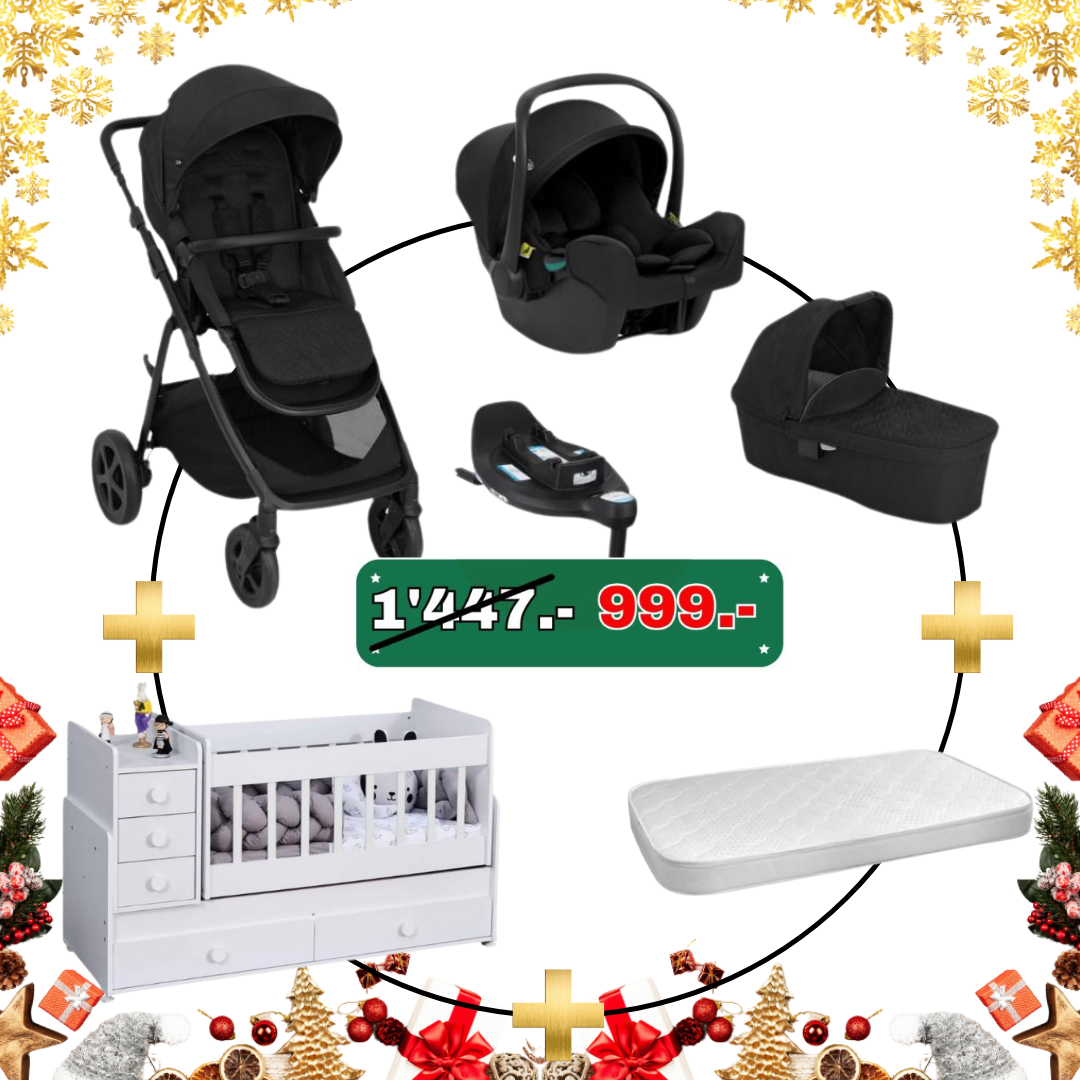 X-MAS DEAL: Graco DLX 4in1 + Babybett Multifunktional