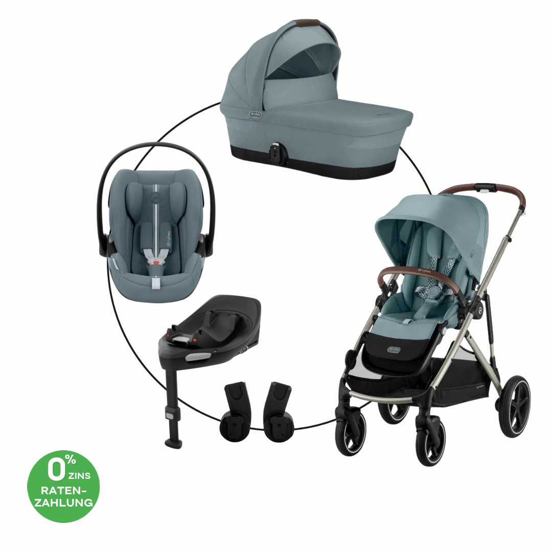 Cybex Gazelle S Bundle-Set 4in1 Chocolate Brown