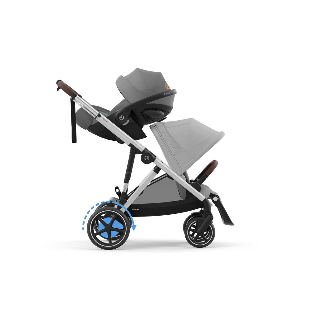 Cybex E-Gazelle Travel Bundle-Set 4in1 Stone Grey