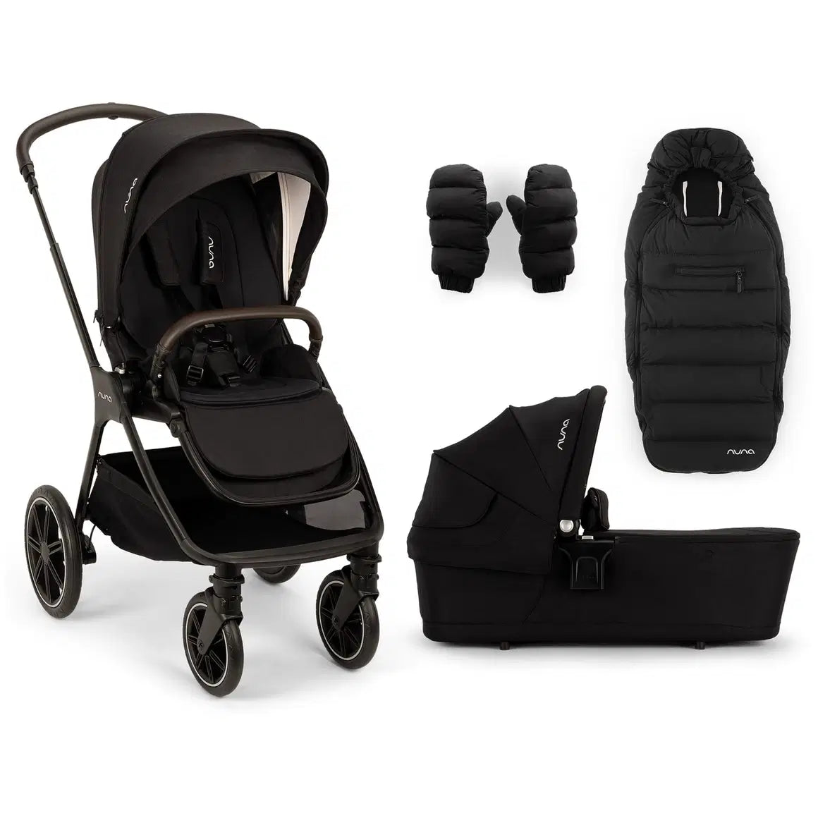 Nuna TRIV lx 4in1 All-in-One Set inkl ARRA flex & BASE next Bundle Caviar
