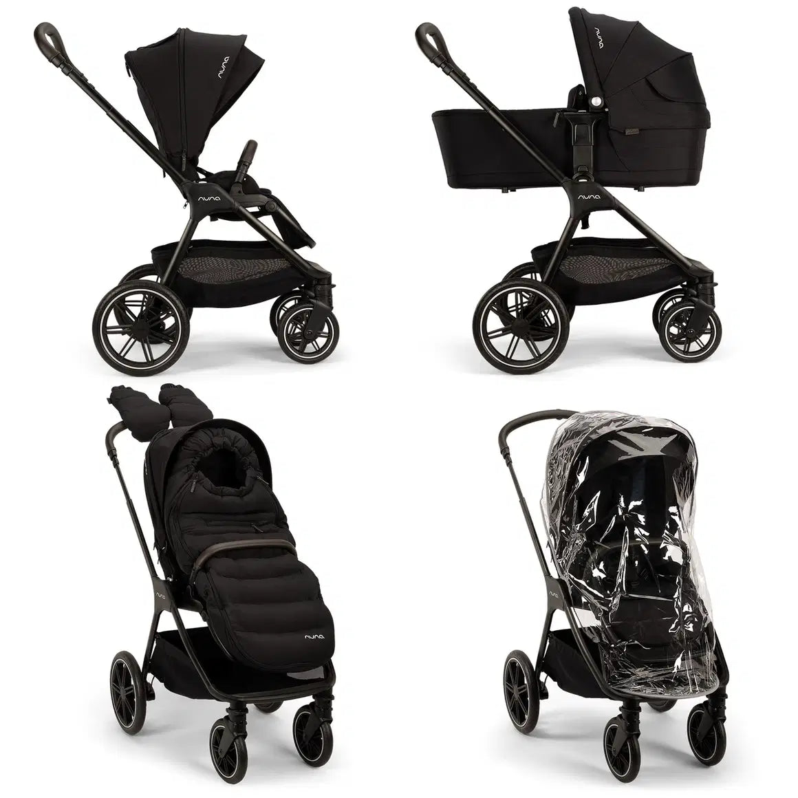 Nuna TRIV lx 4in1 All-in-One Set inkl ARRA flex & BASE next Bundle Caviar