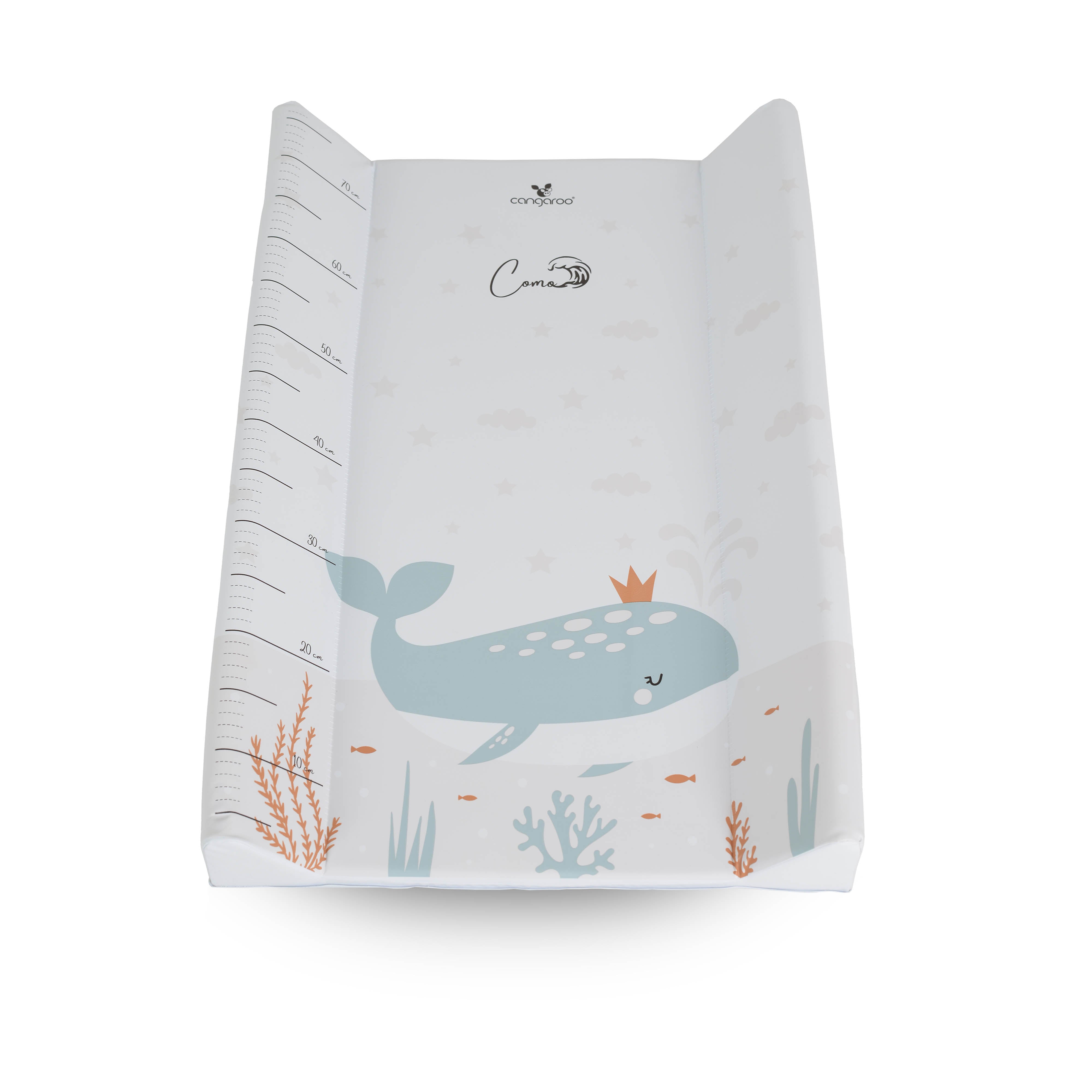 Badewannen-Set Como 3-in-1 mit Wickeltisch inkl. Kissenbezug blue