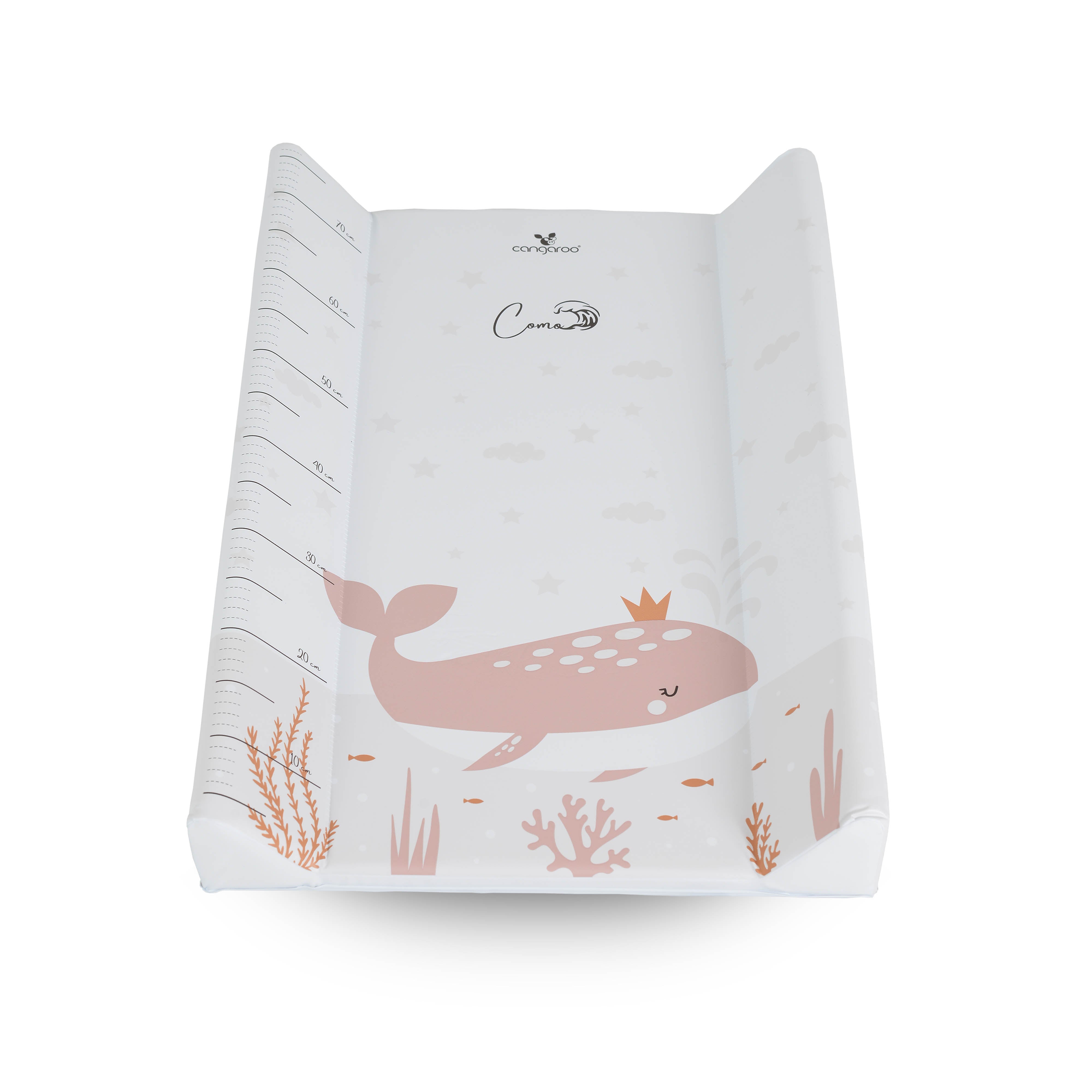 Badewannen-Set Como 3-in-1 mit Wickeltisch inkl. Kissenbezug pink