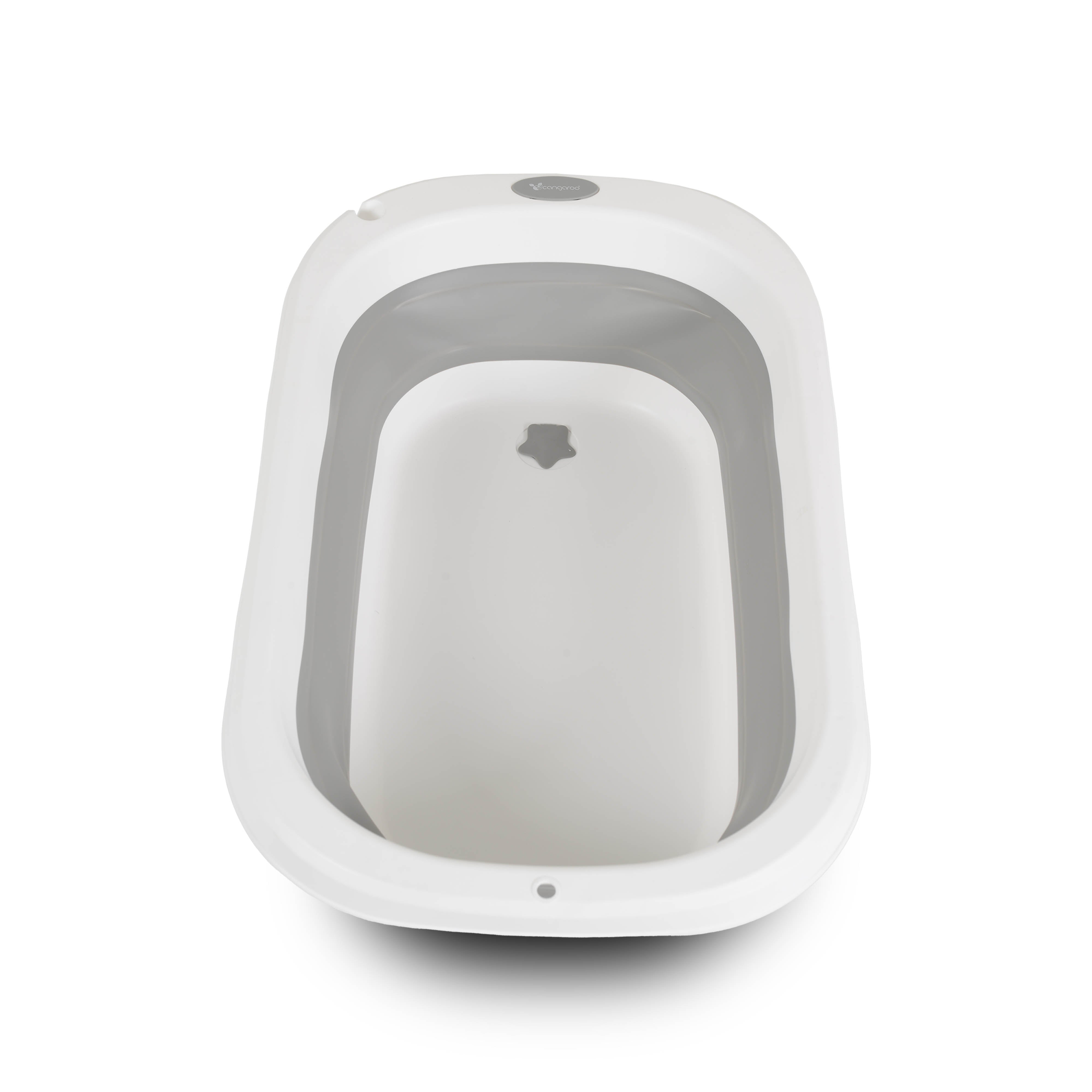 Badewannen-Set Como 3-in-1 mit Wickeltisch inkl. Kissenbezug grey