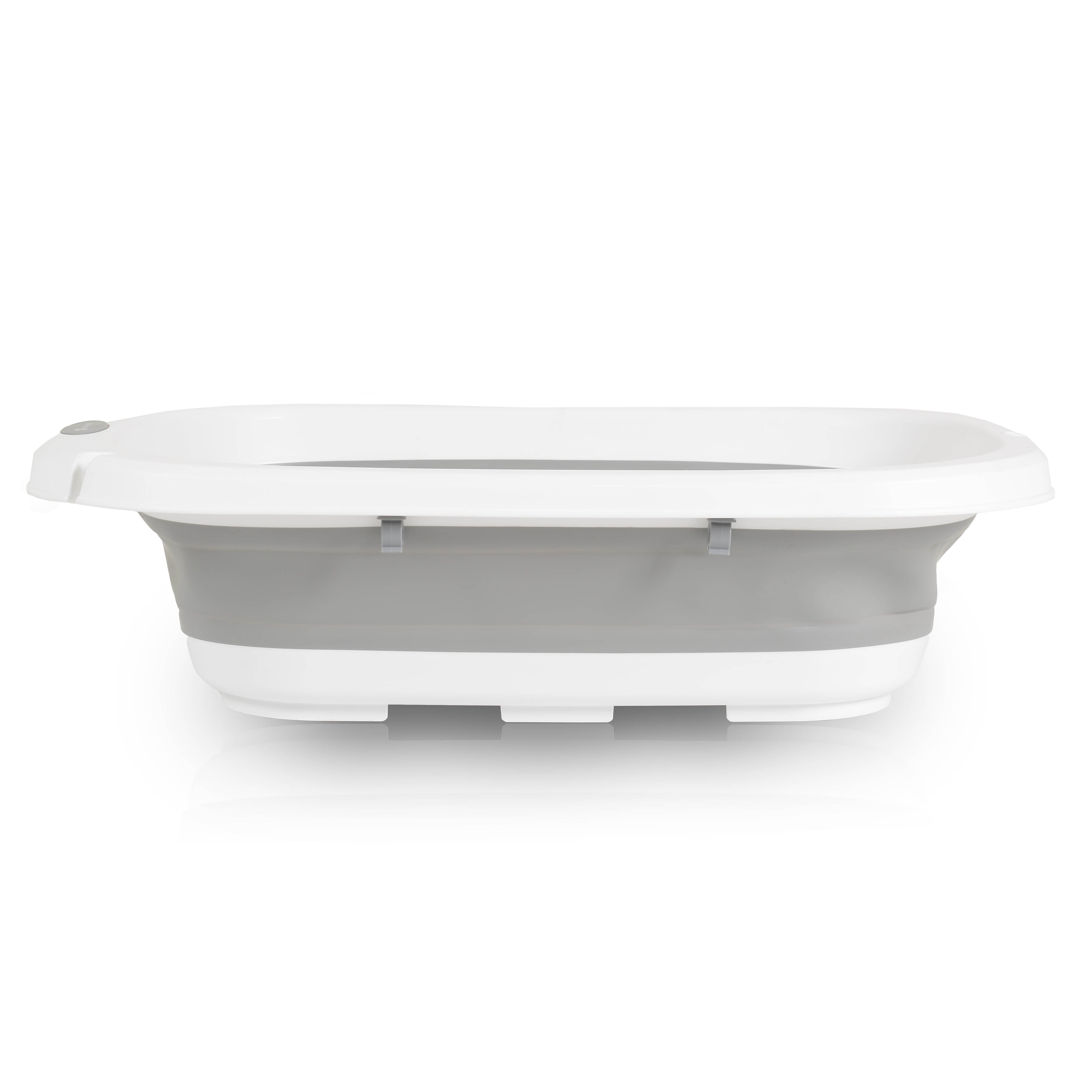 Badewannen-Set Como 3-in-1 mit Wickeltisch inkl. Kissenbezug grey