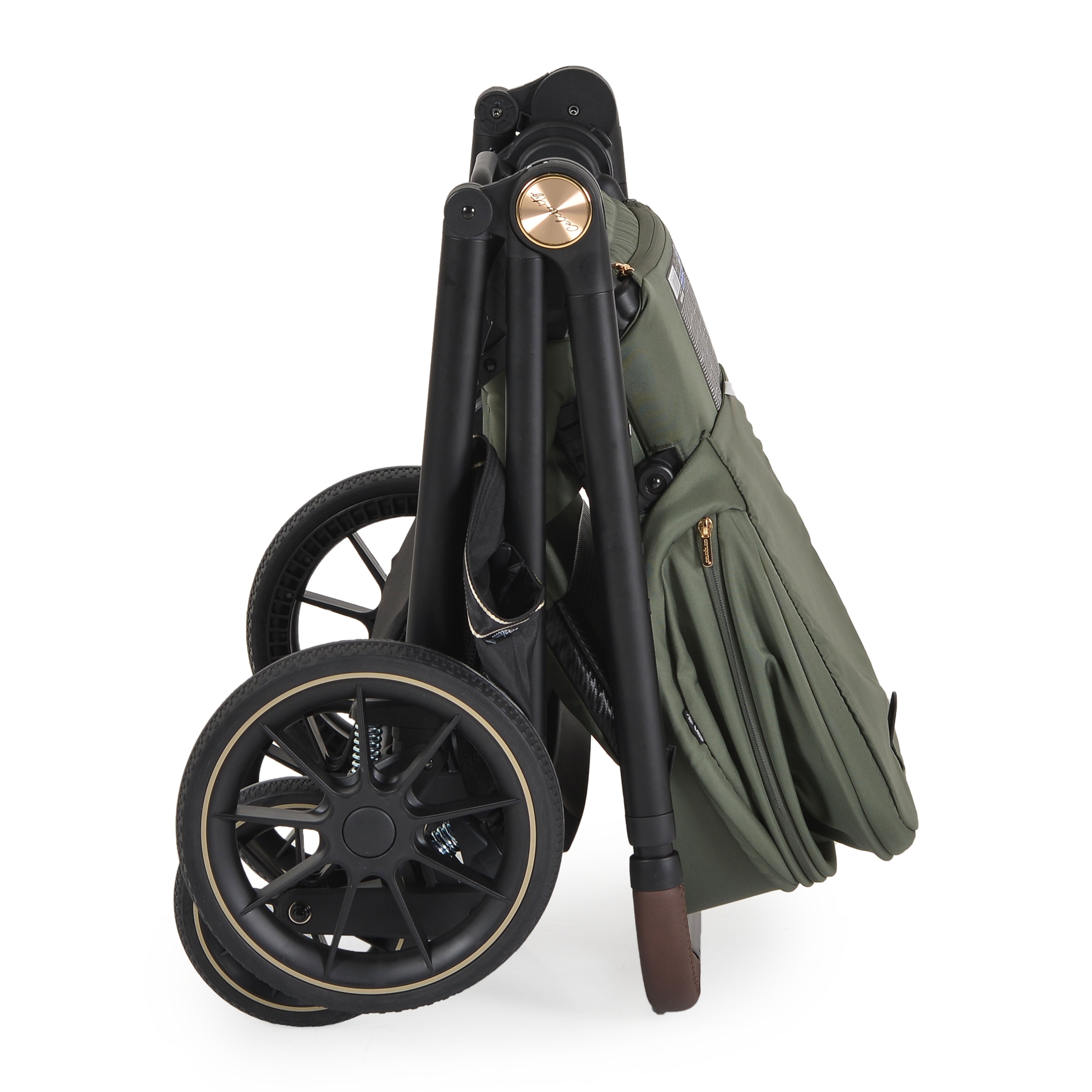 Kinderwagen 3in1 Celebrity Deep Green inkl. flachliegendem Autositz