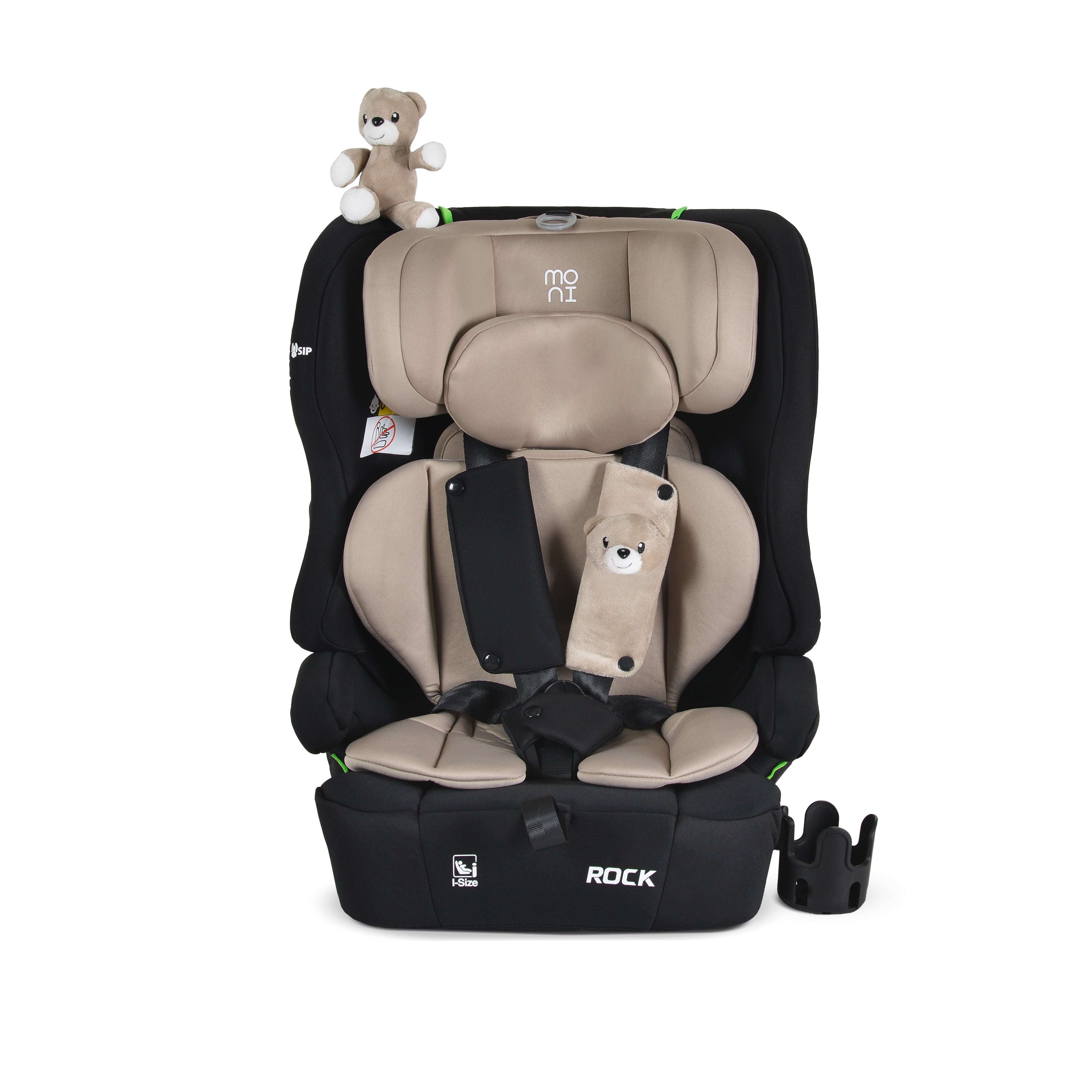 Autositz Rock 76-150cm beige inkl. Cup Holder