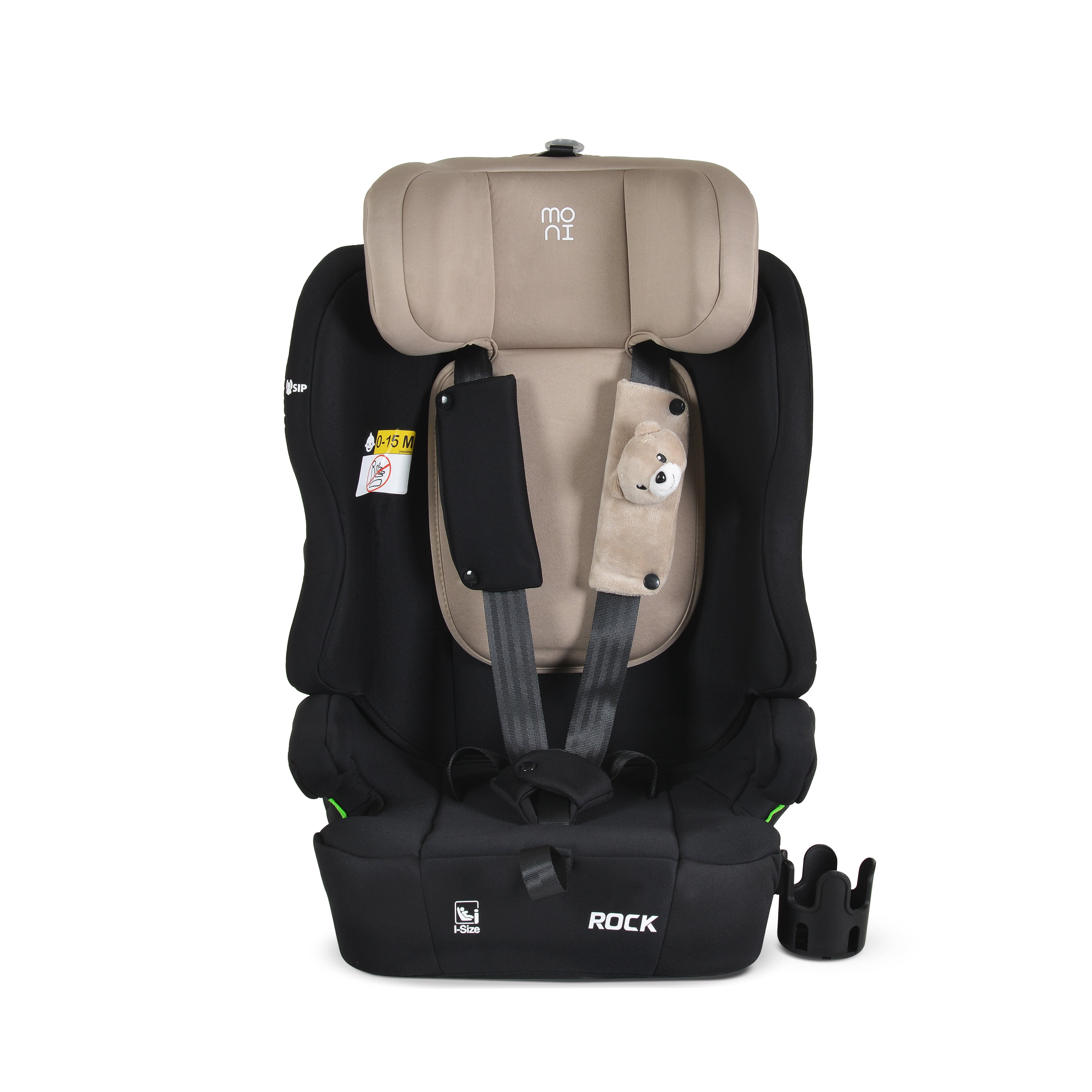 Autositz Rock 76-150cm beige inkl. Cup Holder