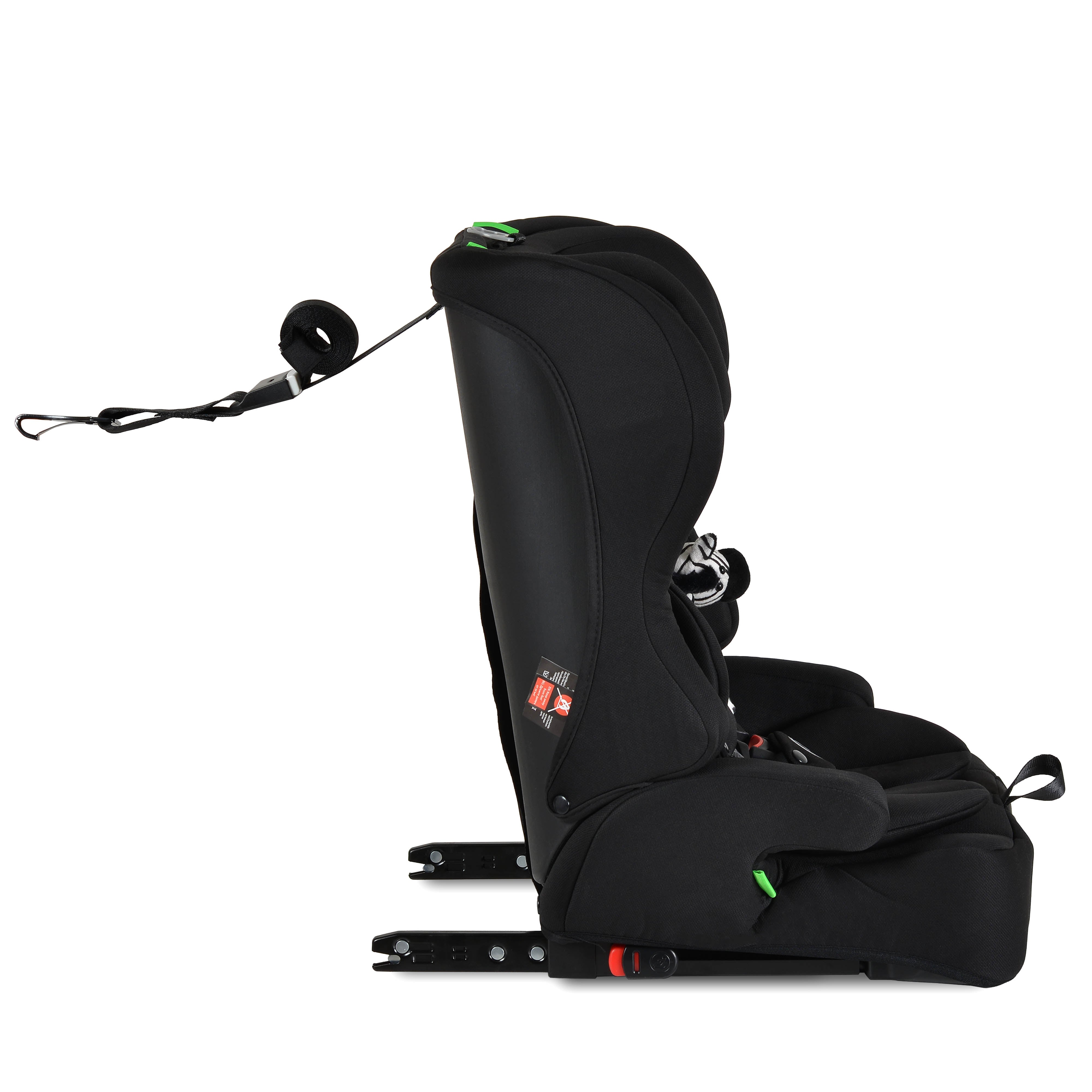 Autositz Security 76-150cm schwarz inkl. Isofix & Cup Holder