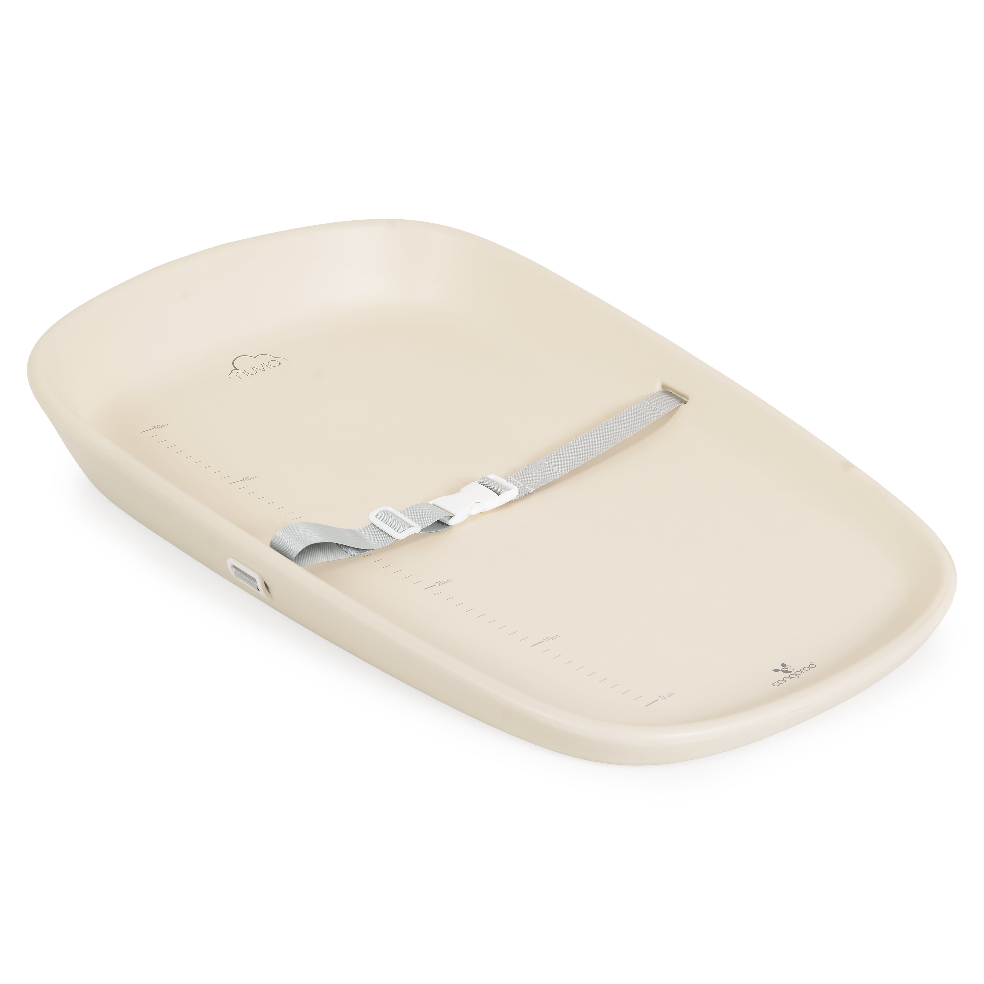 Silikon Wickelkissen Nuvia mit Sicherheitsgurt beige