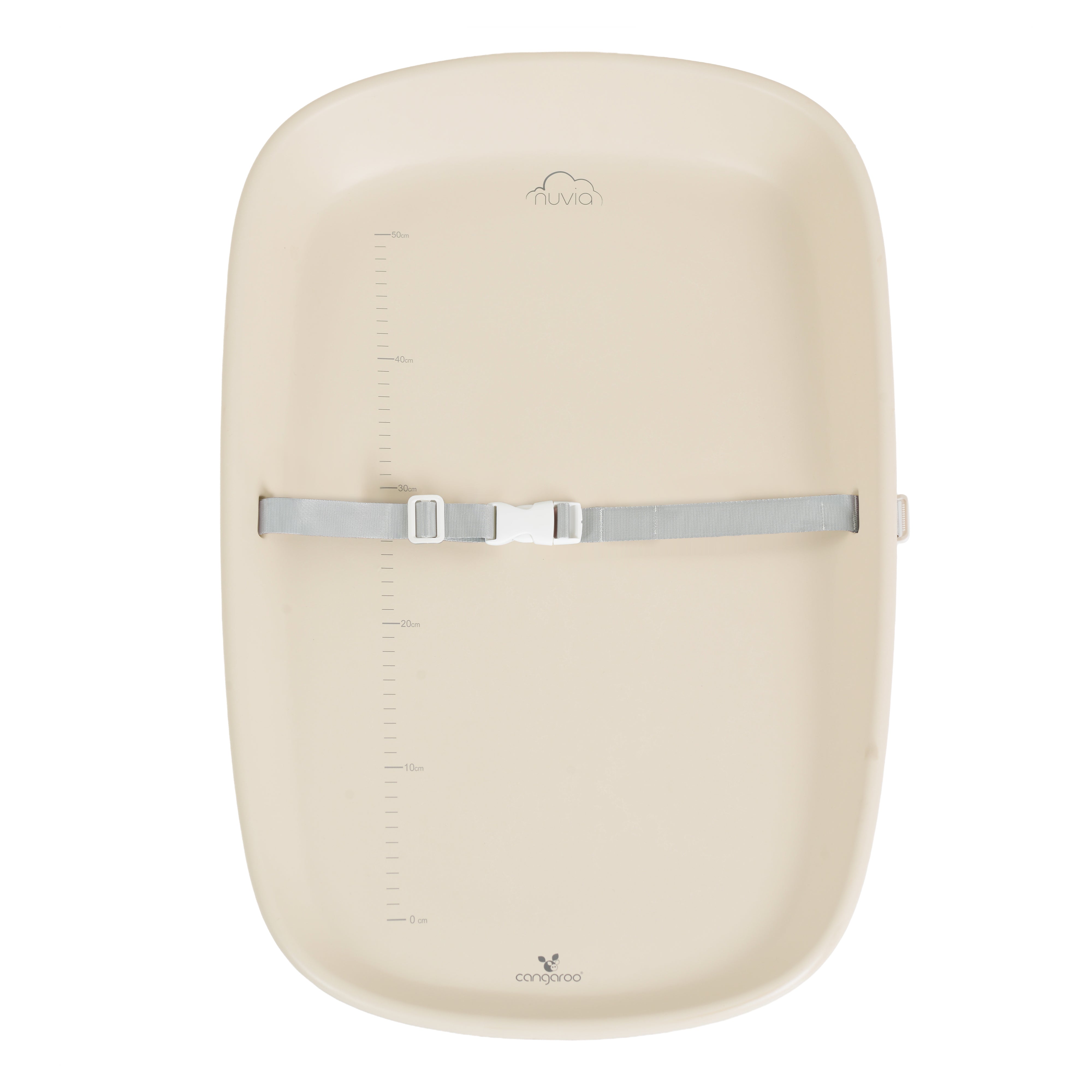 Silikon Wickelkissen Nuvia mit Sicherheitsgurt beige