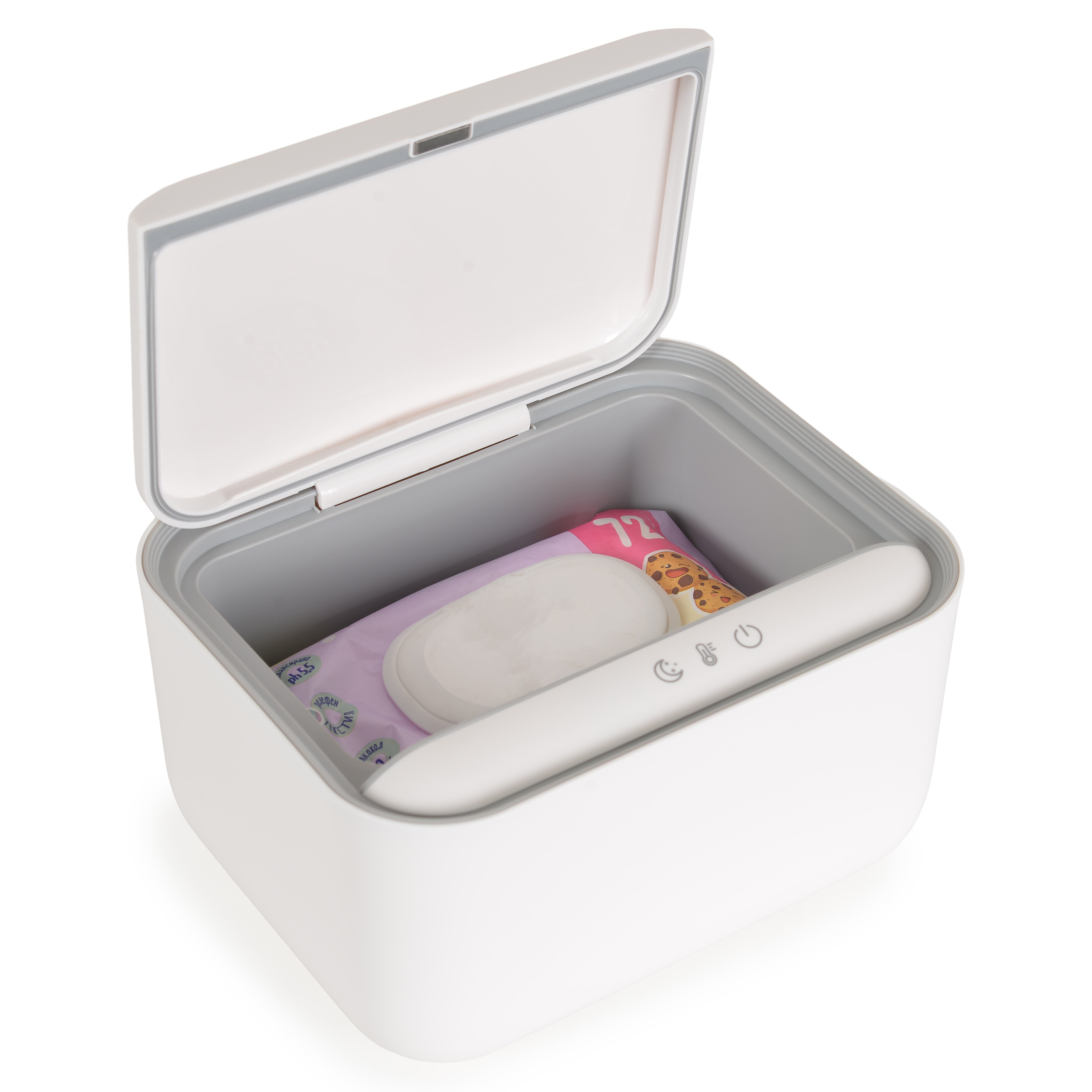 Alba Elektrischer Feuchttücherwärmer mit LED & einstellbarer Temperatur