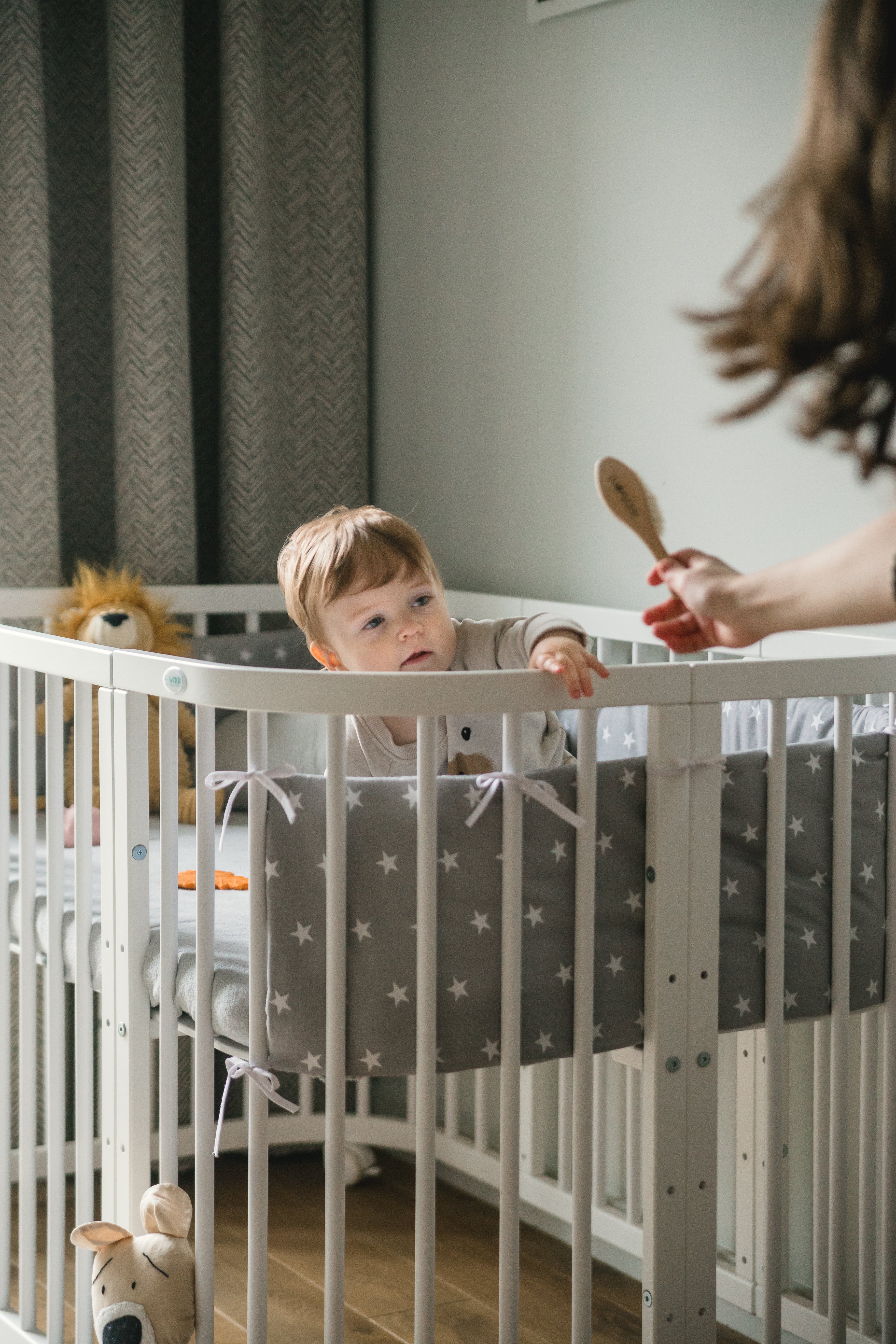 7in1 Babybett Quadi Weiss – inkl. Matratze