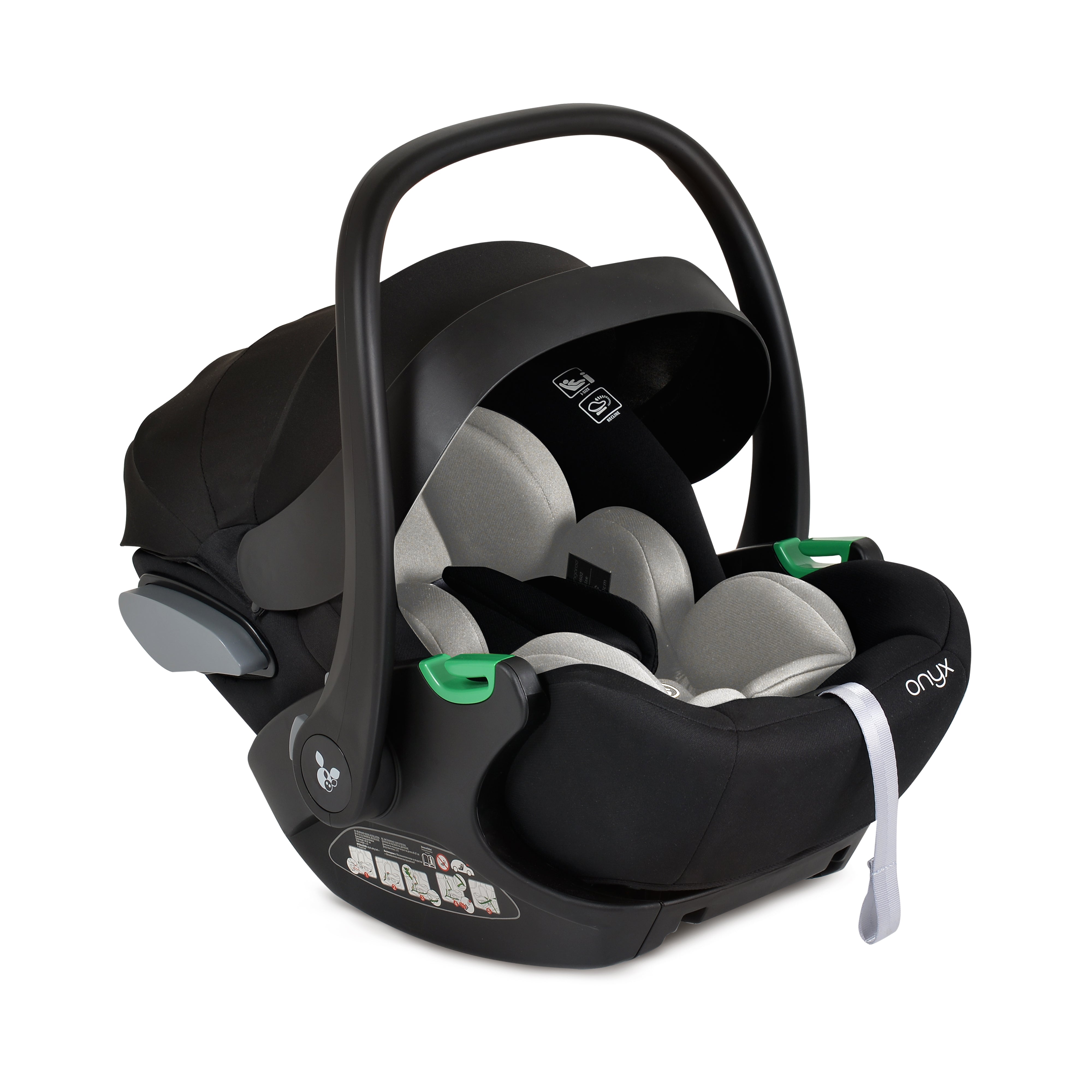 Kinderwagen 3in1 Celebrity Graystone inkl. flachliegendem Autositz