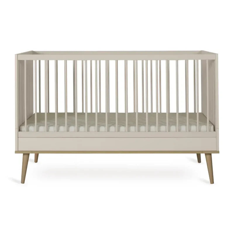 Quax Baby- und Kinderbett 70 x 140 'Flow' Clay
