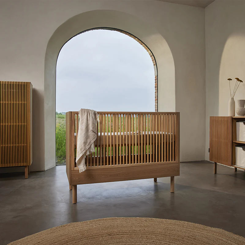 Quax Babybett 70 x 140 'Hai No Ki' Natural Ash